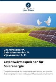 Cover von Latentwärmespeicher für Solarenergie