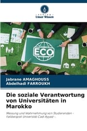 Cover von Die soziale Verantwortung von Universitäten in Marokko