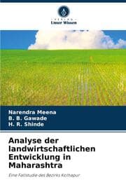 Cover von Analyse der landwirtschaftlichen Entwicklung in Maharashtra