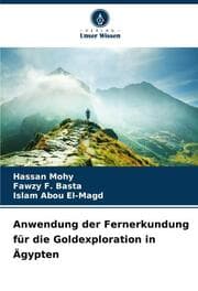 Cover von Anwendung der Fernerkundung für die Goldexploration in Ägypten