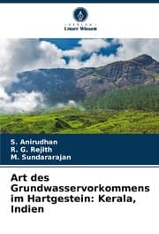 Cover von Art des Grundwasservorkommens im Hartgestein: Kerala, Indien