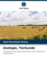 Cover von Zoologie, Tierkunde