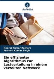 Cover von Ein effizienter Algorithmus zur Lastverteilung in einem verteilten Netzwerk