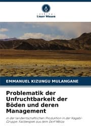 Cover von Problematik der Unfruchtbarkeit der Böden und deren Management