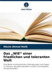 Cover von Das WIE einer friedlichen und toleranten Welt