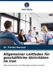 Cover von Allgemeiner Leitfaden für geschäftliche Aktivitäten im Iran