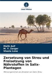 Cover von Zersetzung von Streu und Freisetzung von Nährstoffen in Salix-Plantagen