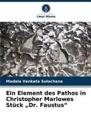 Cover von Ein Element des Pathos in Christopher Marlowes Stück Dr. Faustus