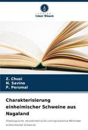 Cover von Charakterisierung einheimischer Schweine aus Nagaland