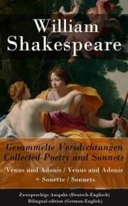 Cover von Gesammelte Versdichtungen / Collected Poetry and Sonnets - Zweisprachige Ausgabe (Deutsch-Englisch)