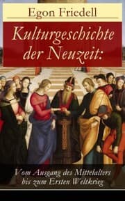 Cover von Kulturgeschichte der Neuzeit: Vom Ausgang des Mittelalters bis zum Ersten Weltkrieg
