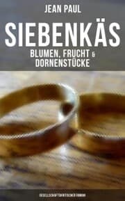 Cover von Siebenkäs - Blumen, Frucht & Dornenstücke (Gesellschaftskritischer Roman)