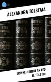 Cover von Erinnerungen an Leo N. Tolstoi