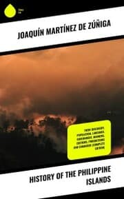 Cover von History of the Philippine Islands