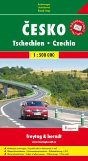 Cover von Tschechien (Autokarte 1:500.000, Softcover)