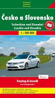 Cover von Tschechien, Slowakei (Autokarte 1:500.000, Hardcover)