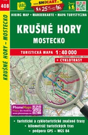 Cover von Kruné hory - Mostecko / Erzgebirge - Brüx (Wander - Radkarte 1:40.000)