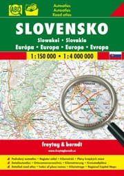 Cover von Slowakei (Autoatlas 1:150.000, A4)