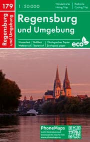 Cover von Regensburg und Umgebung, Wander-Radkarte 1:50 000