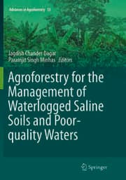 Cover von Agroforestry for the Management of Waterlogged Saline Soils and Poor-Quality Waters
