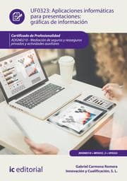 Cover von Aplicaciones informáticas para presentaciones: gráficas de información. ADGN0210