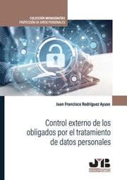 Cover von Control externo de los obligados por el tratamiento de datos personales