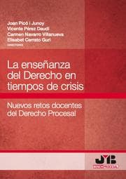 Cover von La enseñanza del Derecho en tiempos de crisis