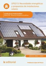 Cover von Necesidades energéticas y propuestas de instalaciones solares. ENAC0108