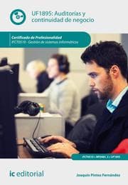 Cover von Auditorías y continuidad de negocio. IFCT0510