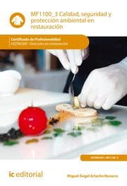 Cover von Calidad, seguridad y protección ambiental en restauración. HOTR0309