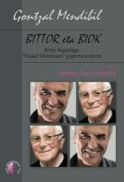 Cover von Bittor eta biok. Bittor Kapanaga 'Euskal Sokratesen' gogoeta ondarea.