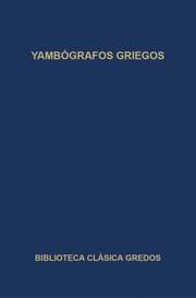 Cover von Yambógrafos griegos