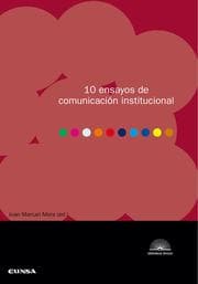 Cover von 10 ensayos de comunicación institucional