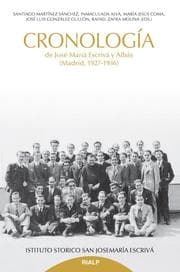 Cover von Cronología de Jose María Escrivá y Albás