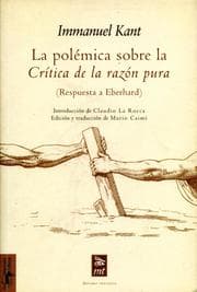 Cover von La polémica sobre la Crítica de la razón pura
