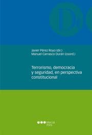 Cover von Terrorismo, democracia y seguridad, en perspectiva constitucional