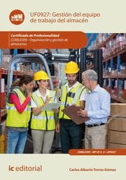 Cover von Gestión del equipo de trabajo del almacén. COML0309