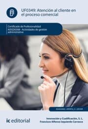 Cover von Atención al cliente en el proceso comercial. ADGD0308