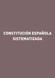 Cover von Constitución española sistematizada