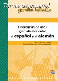 Cover von Diferencias de usos gramaticales entre el español y el alemán