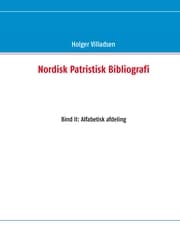Cover von Nordisk Patristisk Bibliografi