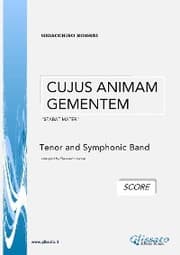 Cover von Cujus Animam Gementem - G.Rossini (SCORE)
