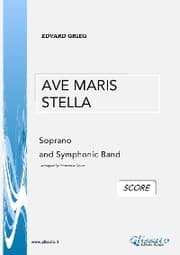 Cover von Ave Maris Stella - E.Grieg (SCORE)