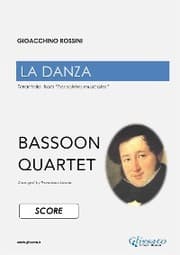 Cover von 'La Danza' tarantella by G.Rossini (SCORE)
