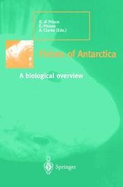 Cover von Fishes of Antarctica