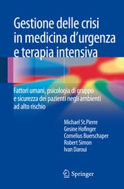 Cover von Gestione delle crisi in medicina d'urgenza e terapia intensiva