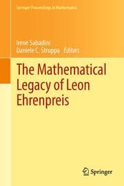 Cover von The Mathematical Legacy of Leon Ehrenpreis