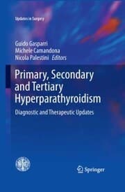 Cover von Primary, Secondary and Tertiary Hyperparathyroidism