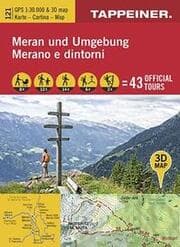 Cover von 3D-Wanderkarte Meran und Umgebung