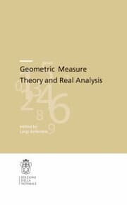 Cover von Geometric Measure Theory and Real Analysis
